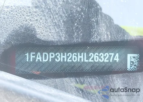 2017 Ford Focus Sel из США, поврежденный, VIN 1FADP3H26HL263274